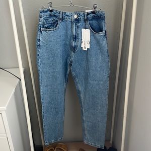 Zara Medium Wash Slim Leg Jeans